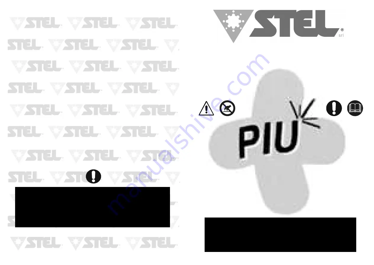 Stel PIU 140 Скачать руководство пользователя страница 1