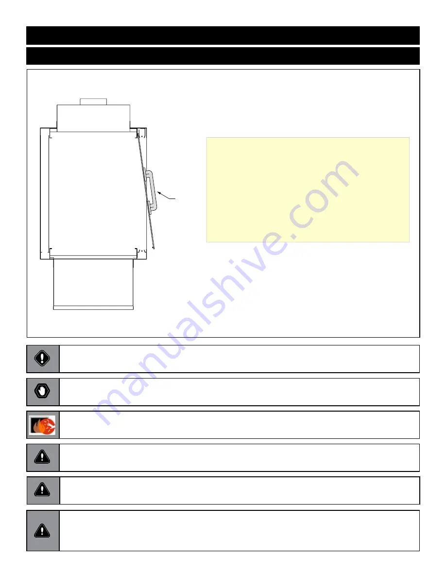 Stellar Hearth Products 3-IDOD-2-GL Installation And Operating Manual Download Page 20