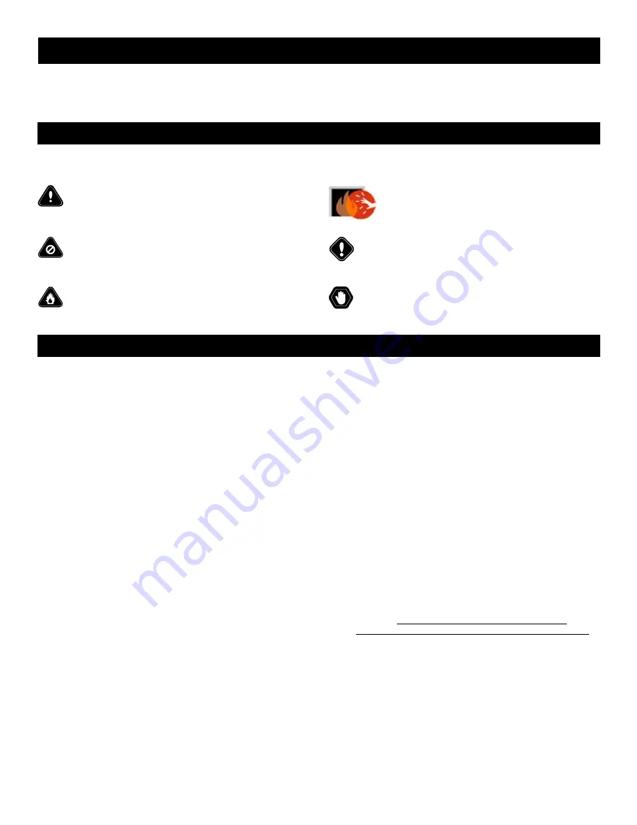 Stellar Hearth Products 3-RD-2-GL Installation And Operating Manual Download Page 4