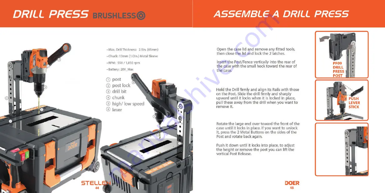 STELLEN DOER BLCS1 Operation Manual Download Page 23