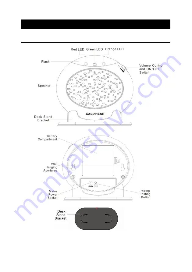 Step-Hear CALL-HEAR CH-105-F User Manual Download Page 6