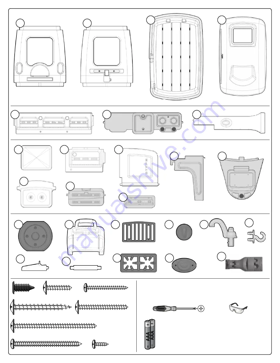 Step2 ADVENTURE CAMPER 4205 Assembly Instructions Manual Download Page 2