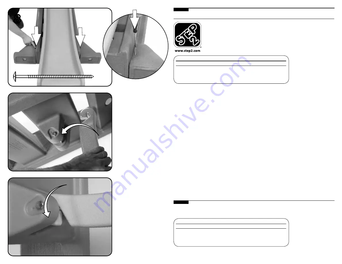 Step2 Big Folding Slide Manual Download Page 10