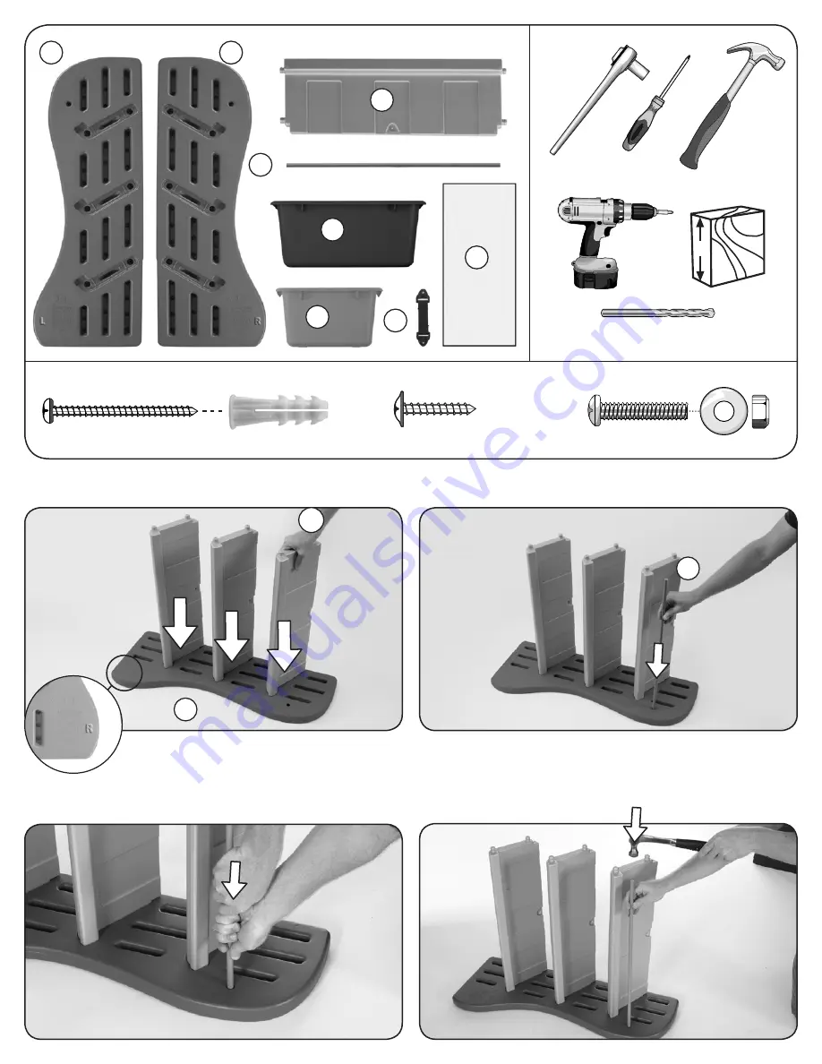 Step2 CORVETTE ROOM ORGANIZER Скачать руководство пользователя страница 2