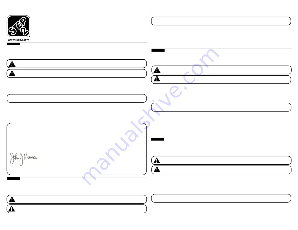 Step2 Fun Time Room Organizer Assembly Instructions Download Page 1