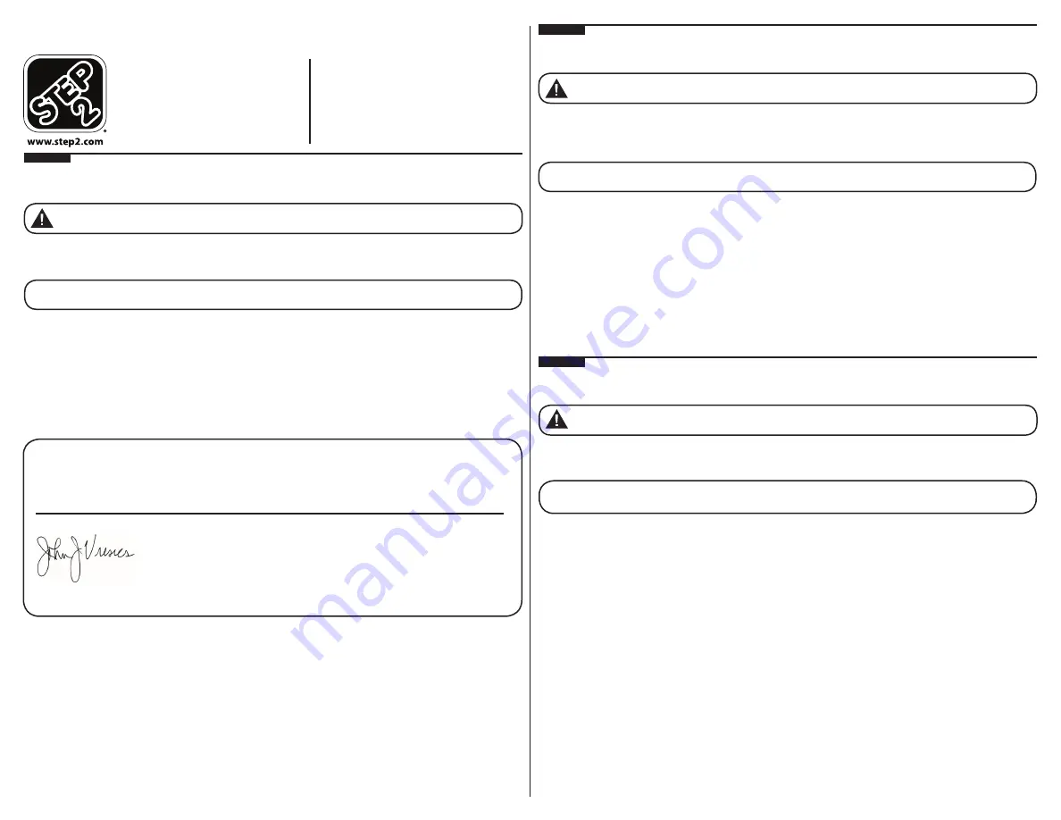 Step2 Mailmaster Hudson Mailbox Manual Download Page 1