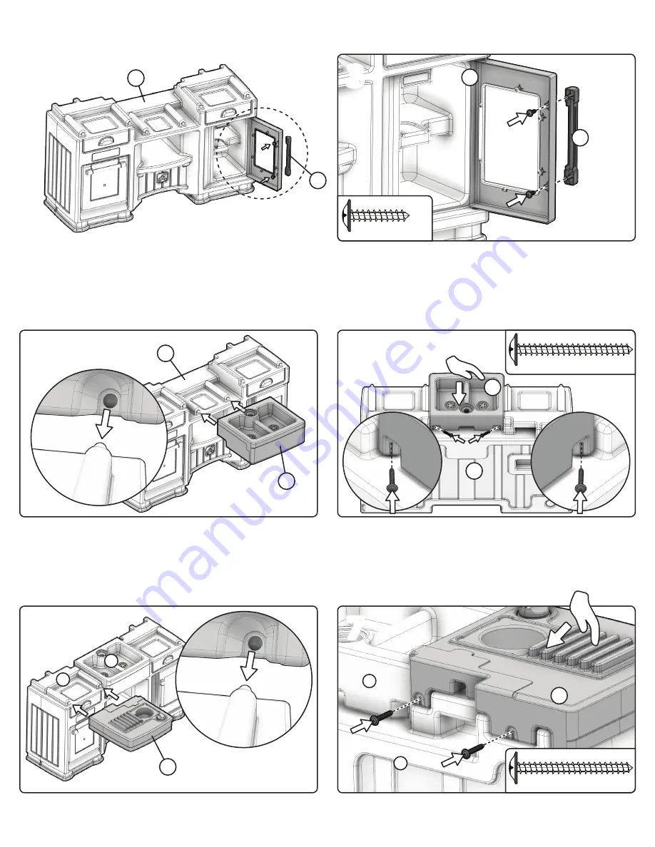 Step2 TIMELESS TRENDS KITCHEN 4030 Manual Download Page 5