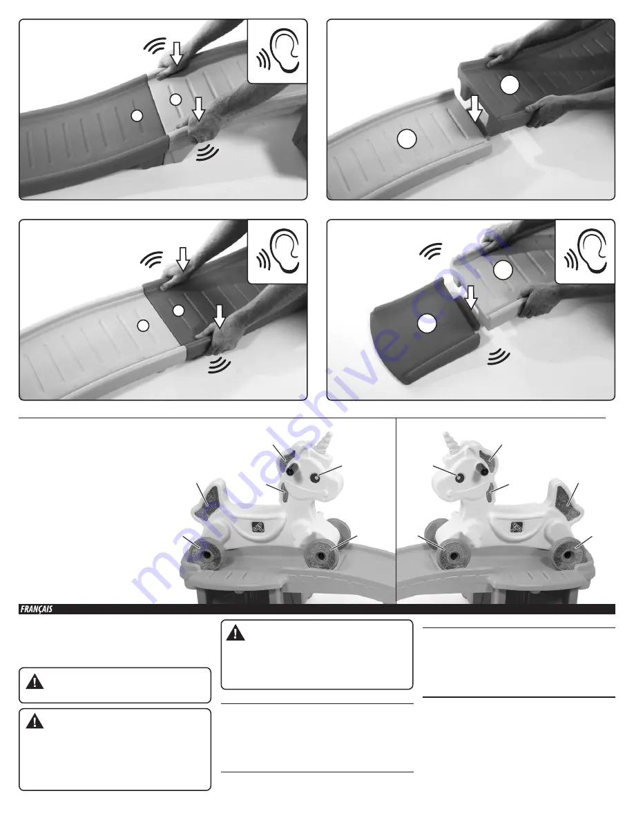Step2 UNICORN UP & DOWN ROLLER COASTER 4937 Скачать руководство пользователя страница 6