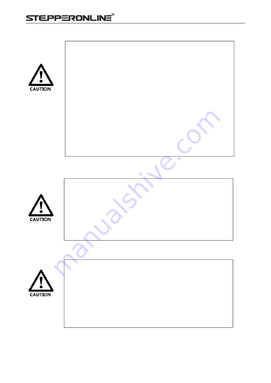 StepperOnline CL57RS User Manual Download Page 4