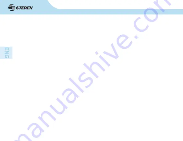 Steren BOC-2120 Instruction Manual Download Page 20