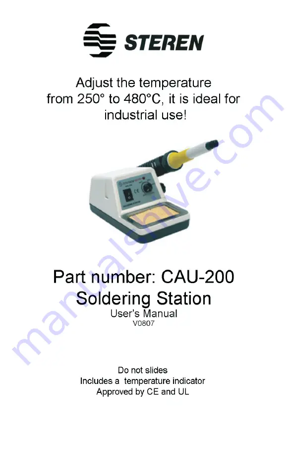 Steren CAU-200 User Manual Download Page 1