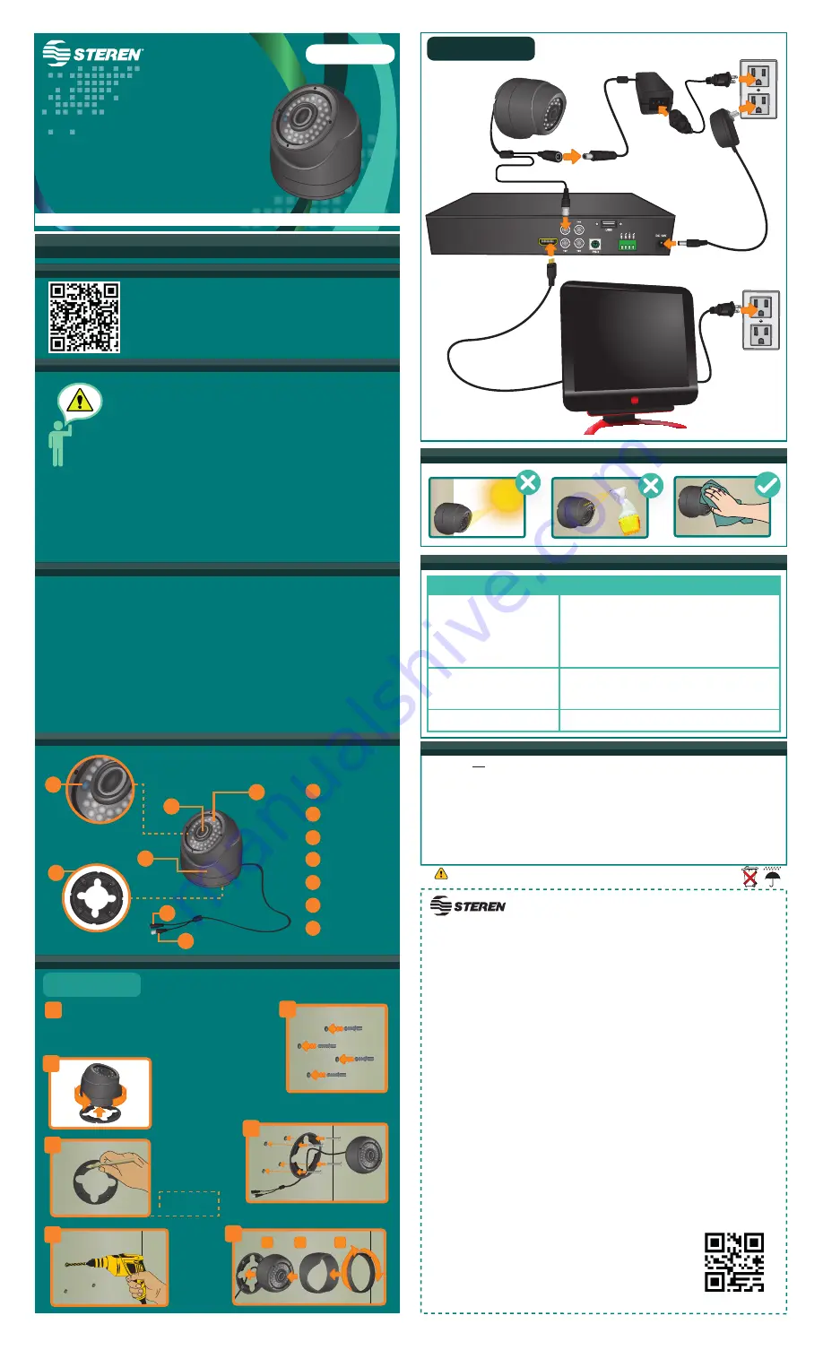 Steren CCTV-137 Скачать руководство пользователя страница 1