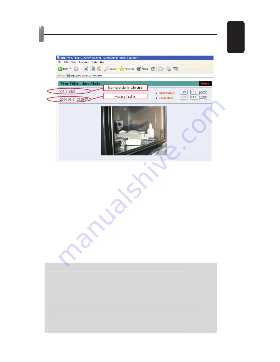 Steren CCTV-210 User Manual Download Page 103