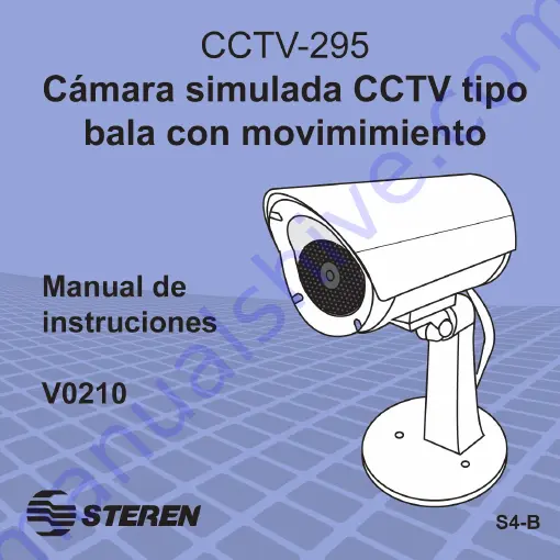 Steren CCTV-295 Instruction Manual Download Page 1