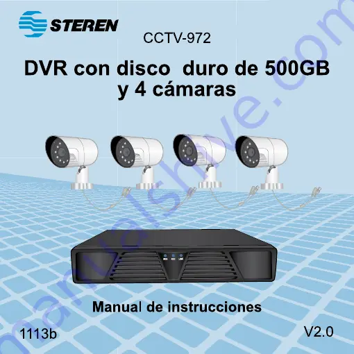 Steren CCTV-972 Instruction Manual Download Page 1