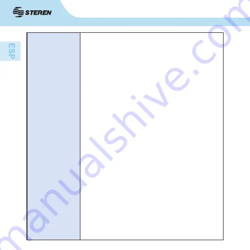 Steren COM-840 Instruction Manual Download Page 62