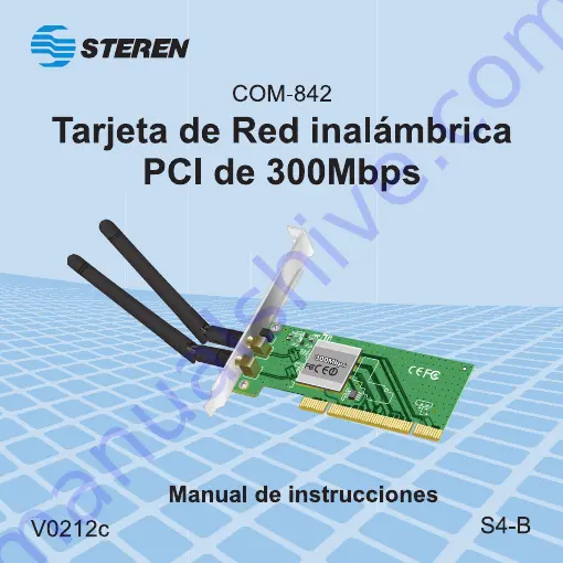 Steren COM-842 Instruction Manual Download Page 1