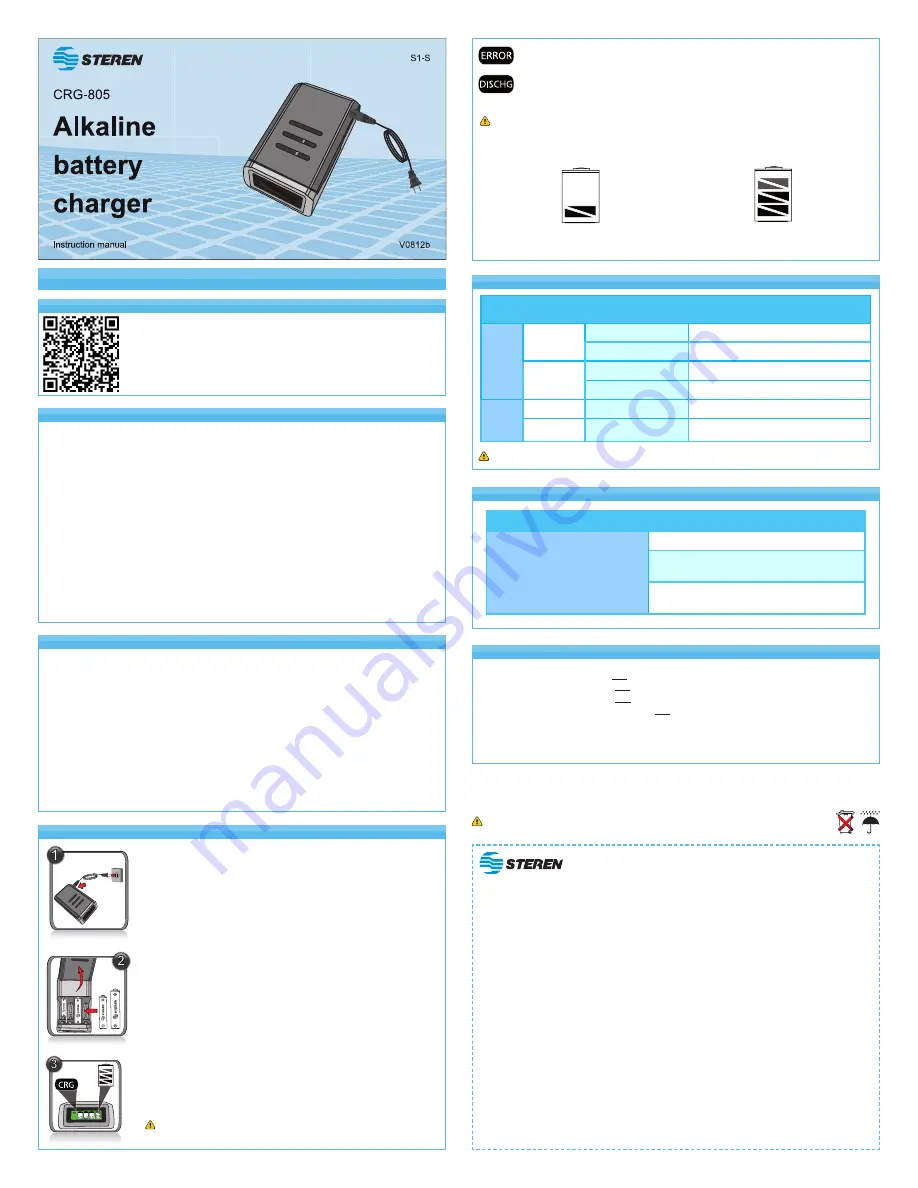 Steren CRG-805 Скачать руководство пользователя страница 2