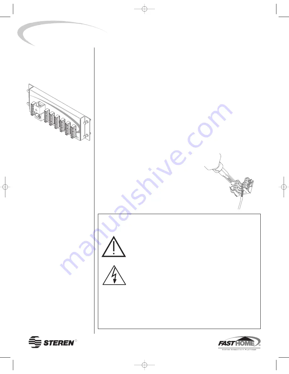 Steren FAST HOME 550-020 Скачать руководство пользователя страница 2