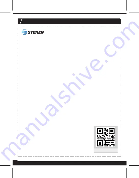 Steren HER-205 Instruction Manual Download Page 16