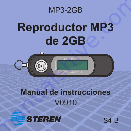 Steren MP3-2GB Instruction Manual Download Page 1