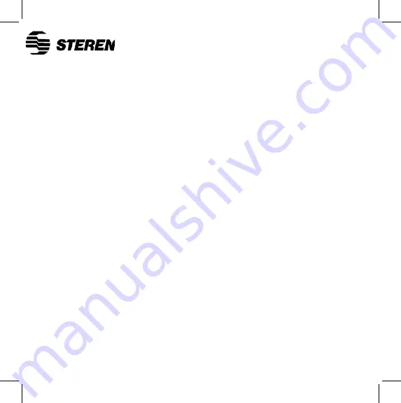 Steren MTR-100 User Manual Download Page 13