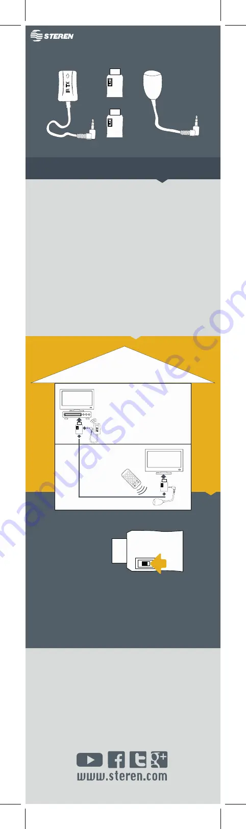 Steren RMX-400 Instruction Manual Download Page 1