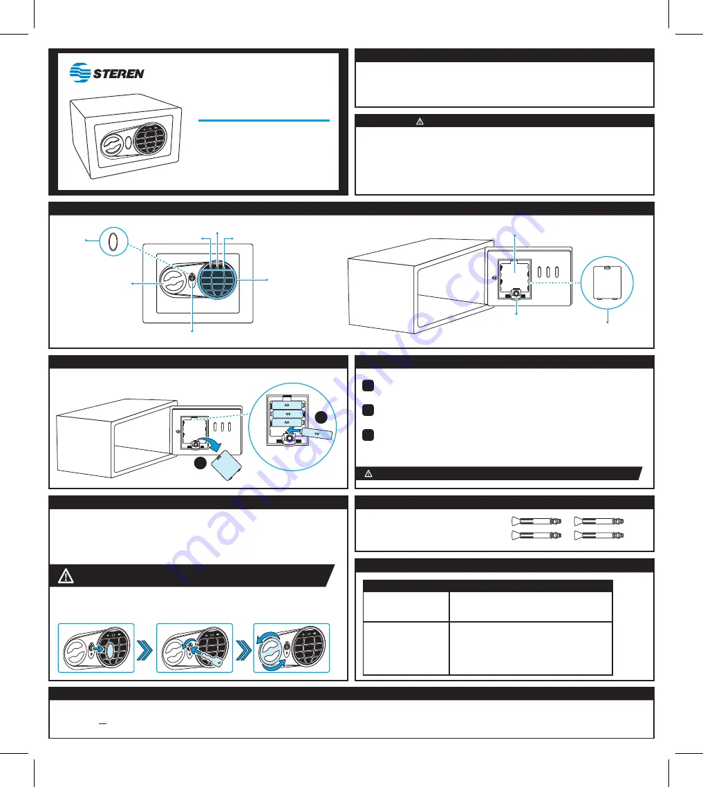 Steren SEG-475 Instruction Manual Download Page 1