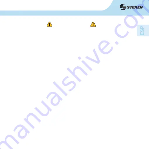 Steren STV-100 Instruction Manual Download Page 3