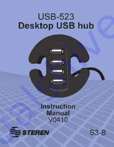 Steren USB-523 Instruction Manual Download Page 12