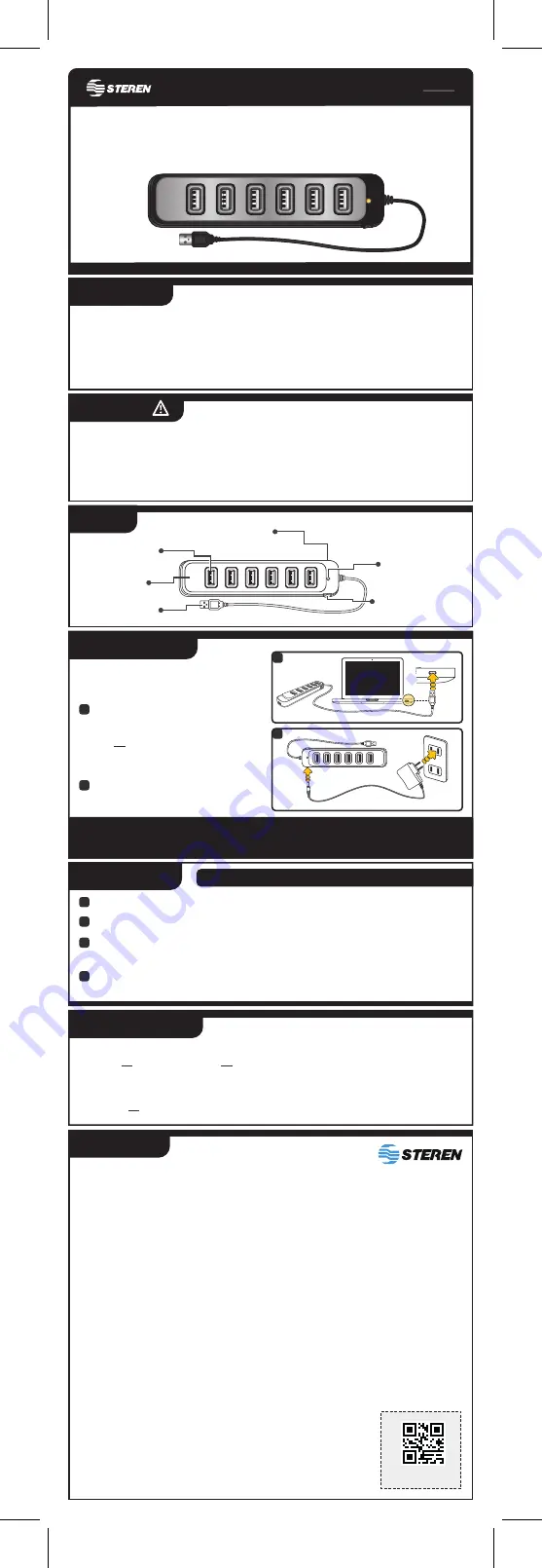 Steren USB-537 Instruction Manual Download Page 2