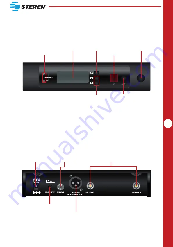 Steren WR-2000 UHF Скачать руководство пользователя страница 5