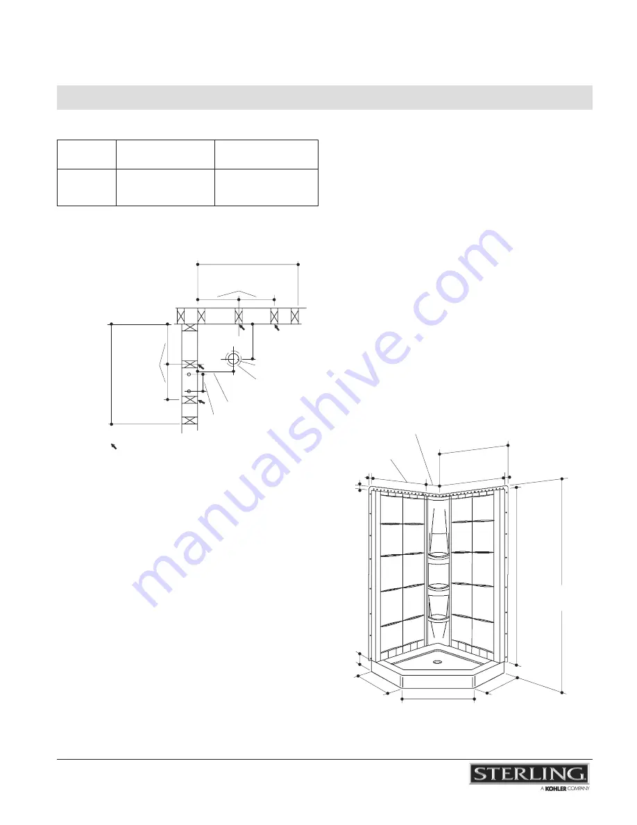 Sterling Plumbing INTRIGUE 72040100 Specifications Download Page 2