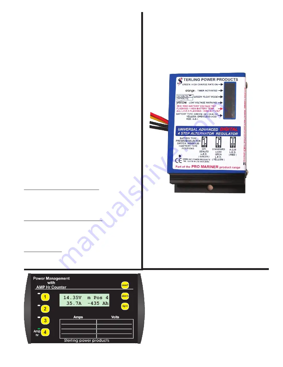 Sterling Power Products 1210CE Скачать руководство пользователя страница 6