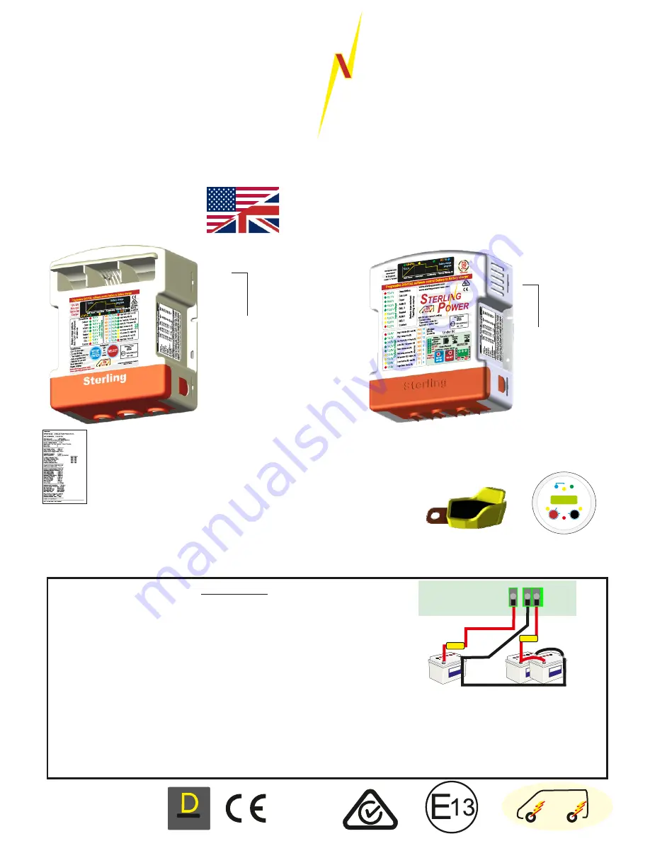 Sterling Power Products BB122470 User Manual Download Page 1