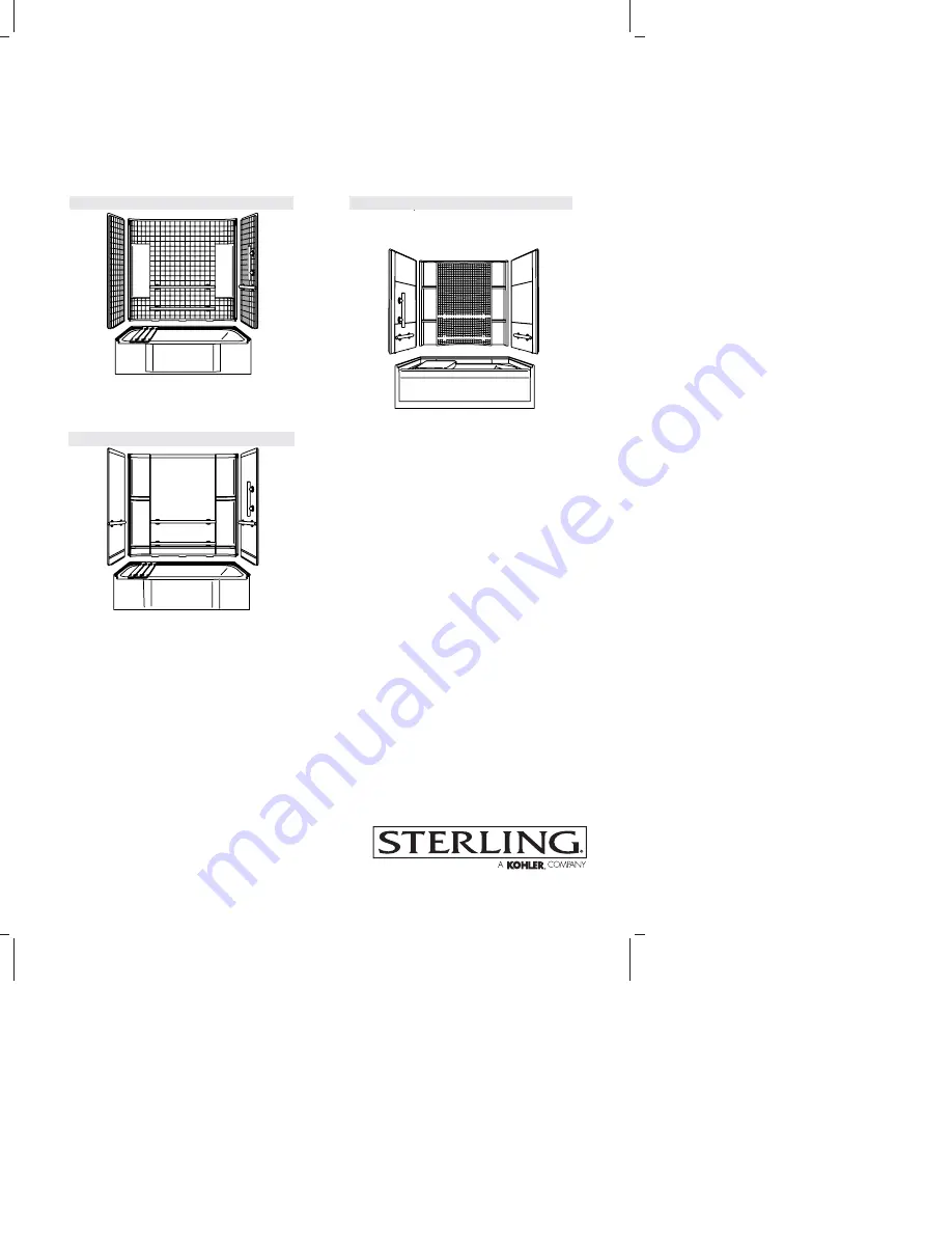 Sterling 7115 Series Installation And Care Manual Download Page 1