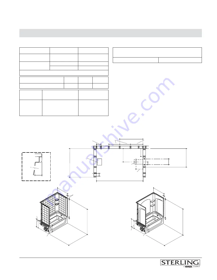 Sterling Bath Whirlpool System 76120110 Скачать руководство пользователя страница 2