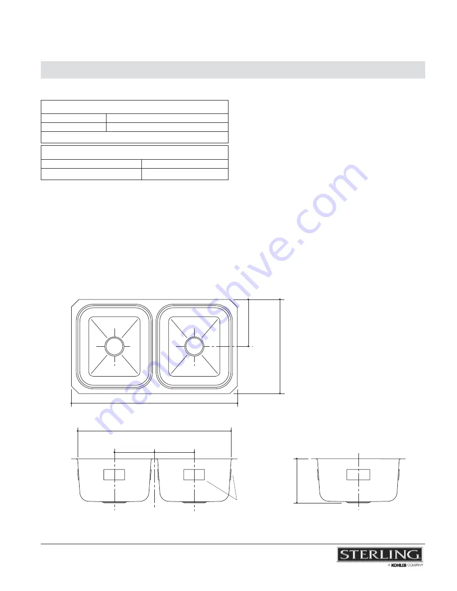 Sterling Carthage 11445-NA Specifications Download Page 2