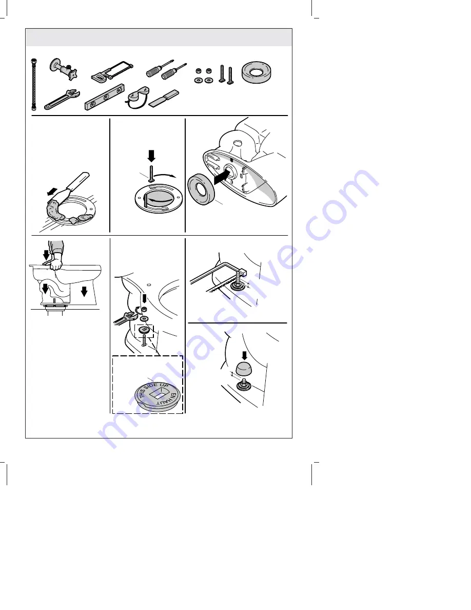 Sterling Toilet 402075 Installation And Care Manual Download Page 4