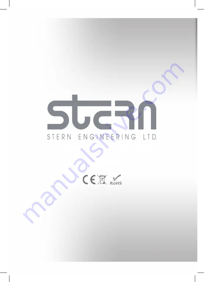 Stern Engineering Extreme 1000 BRE 237005 Installation And Maintenance Manual Download Page 16