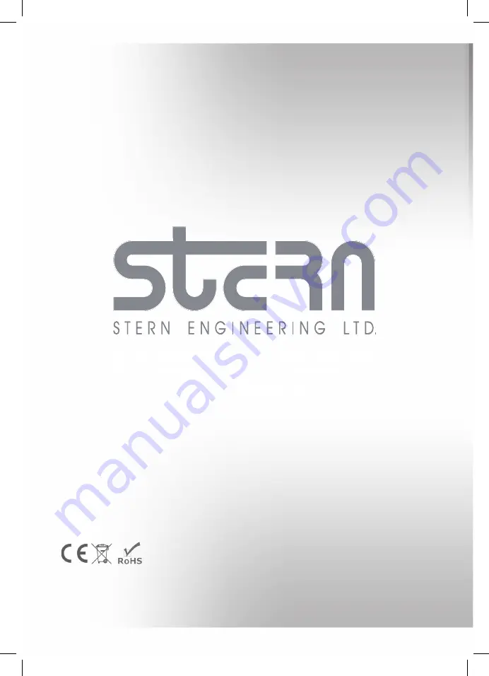 Stern Engineering Green Time 1000 225810 Installation And Maintenance Manual Download Page 16