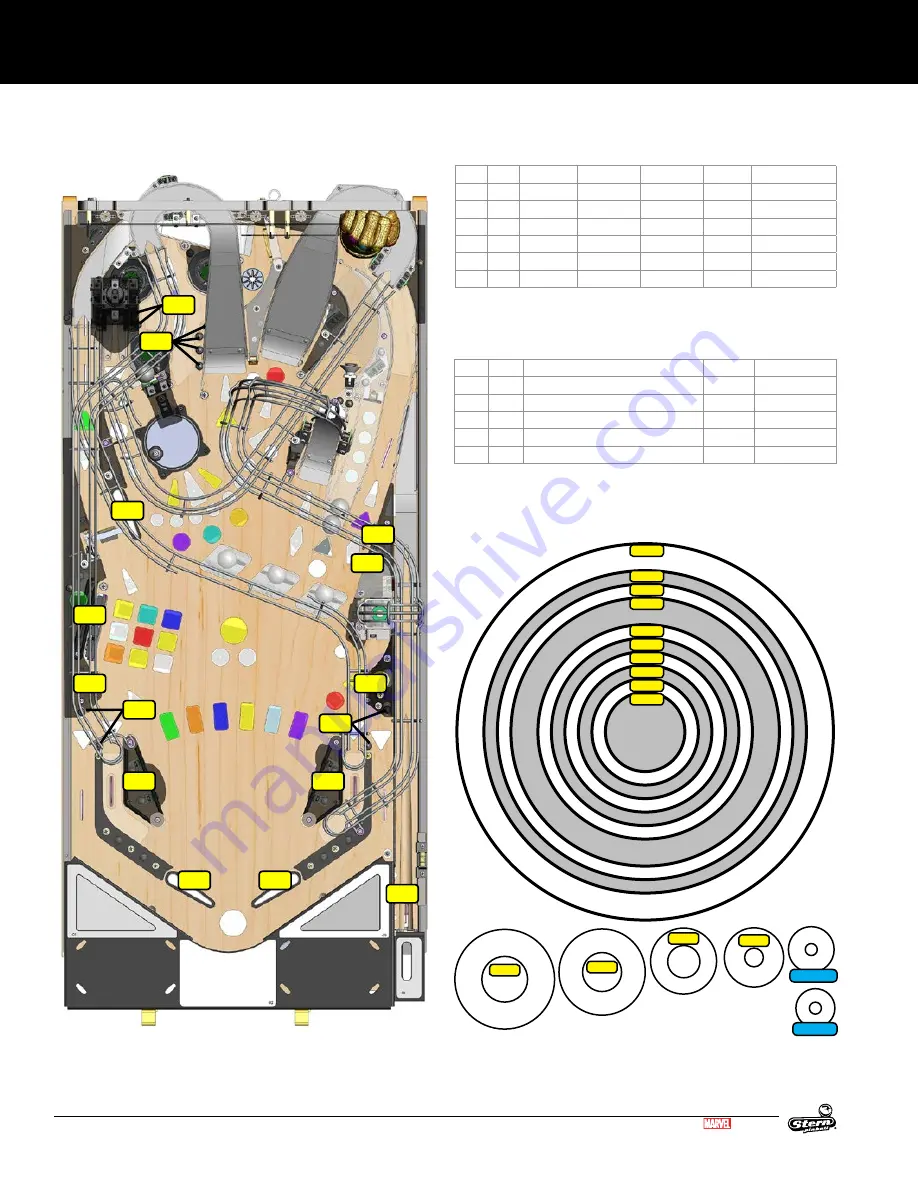 Stern Pinball 500-55R2-01 Скачать руководство пользователя страница 38