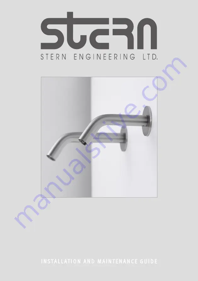 Stern 07292271 Installation And Maintenance Manual Download Page 1