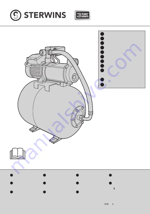 STERWINS 1300WT50 SM5I-3 Assemby - Use - Maintenance Manual Download Page 1