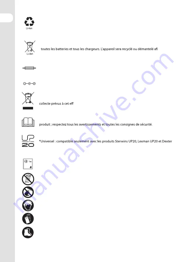 STERWINS 3276000660088 Assemby - Use - Maintenance Manual Download Page 6