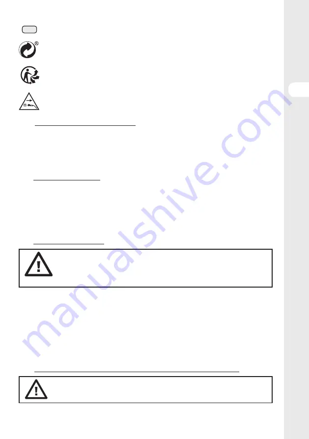 STERWINS 3276005143470 Assemby - Use - Maintenance Manual Download Page 57