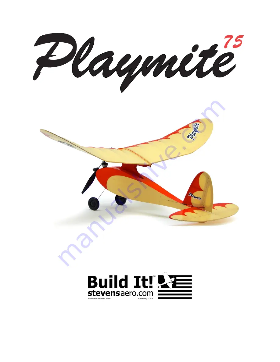 Stevens Aero Model PLAYMITE 75 Скачать руководство пользователя страница 1