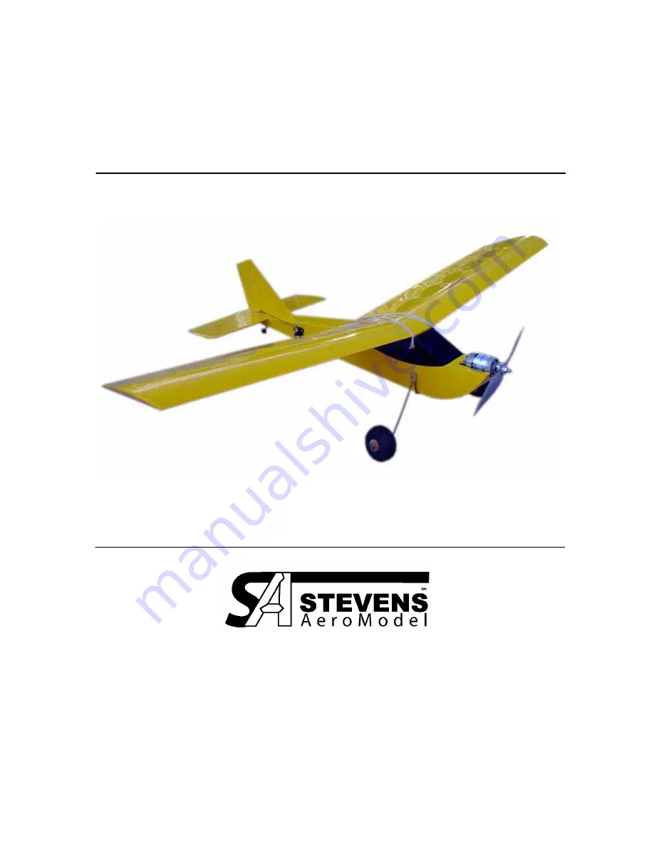 Stevens AeroModel SQuiRT-700 Скачать руководство пользователя страница 1