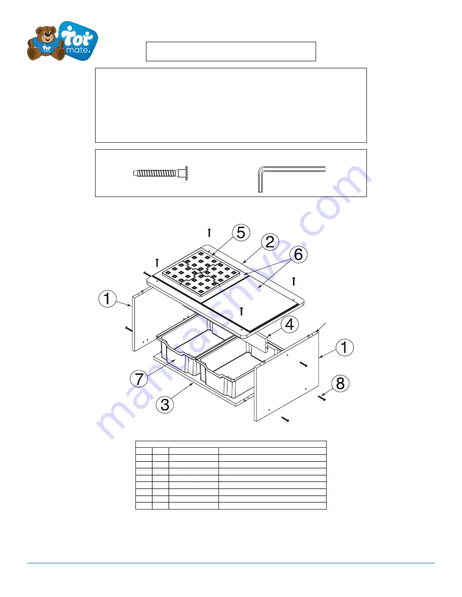 Stevens TOT Mate TM2125R Quick Manual Download Page 2