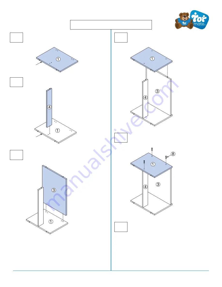 Stevens TOT Mate TM2125R Quick Manual Download Page 3